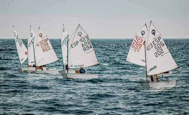 Boats Sailing